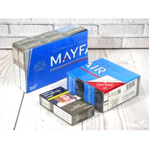 Mayfair Sky Blue Superkings - 10 packs